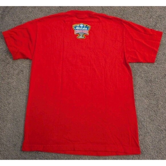 Vintage Y2k TCX University of Georgia Bulldogs 2008 Sugar Bowl Red T-Shirt Men's - Picture 3 of 7